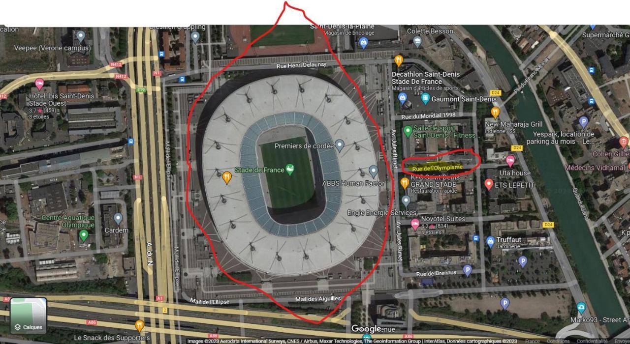 Appartement Sur Et Garage Au Stade De France A 2 Mn De Paris, 20 De Roissy Cdg Et 30 De La Defense Animaux Bienvenus 圣但尼 外观 照片